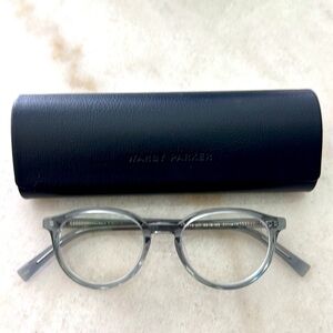 Warby Parker Watts 371 Pacific Crystal Eyeglasses Frames 49-18-145 With Case